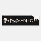 Pirate Formula Bumpersticker (Voorkant)