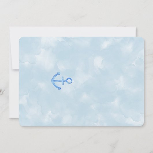 Pirate foto uitnodiging (Achterkant)