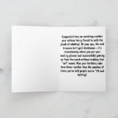 Pirate French Bulldog verjaardagsfeest Kaart (Binnen)