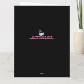 PIRATE FUNNY BIRTHDAY & RUM CARDS KAART (Achterkant)