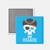 PiRate Funny Pi Day Wiskunde Magneet (Voorkant / Achterkant)