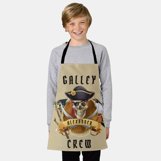 Pirate Galley Crew Personaliseren Schort (Gedragen)