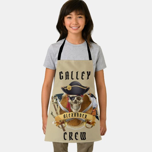 Pirate Galley Crew Personaliseren Schort (Insitu)