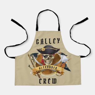 Pirate Galley Crew Personaliseren Schort