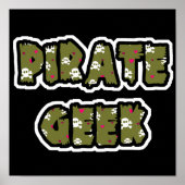 Pirate Geek Poster (Voorkant)
