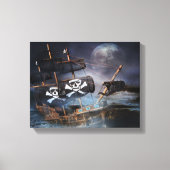 PIRATE GHOST SHIP CANVAS AFDRUK (Voorkant)