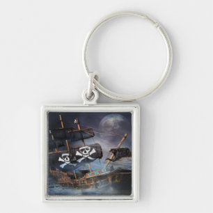 PIRATE GHOST SHIP SLEUTELHANGER