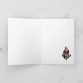 Pirate Ghost Ship Verjaardag Kaart (Binnen)