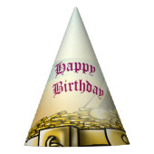 Pirate Girl Birthday Party Pet Feesthoedjes (Voorkant)