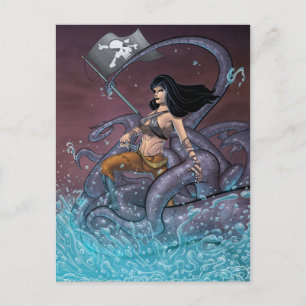 Pirate Girl Briefkaart