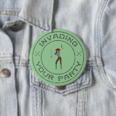 Pirate Girl Button (In situ)