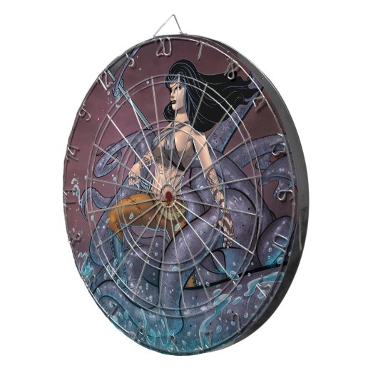 Pirate Girl Dartbord (Voorkant Rechts)