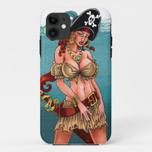 Pirate Girl Iphone 5 Hoesje