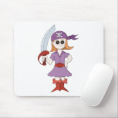 Pirate Girl Muismat (Met muis)