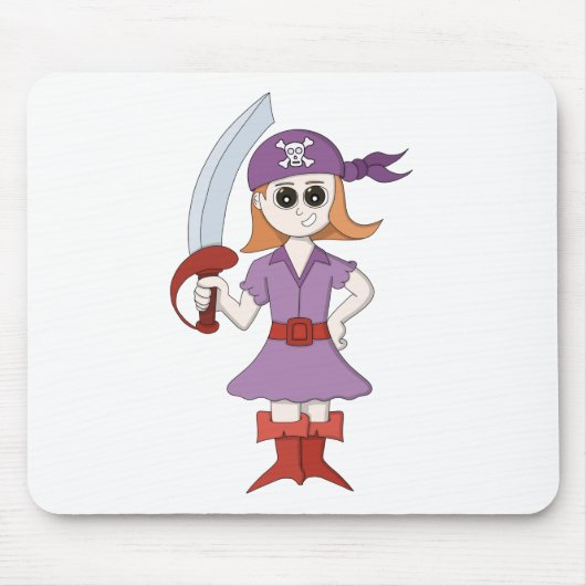 Pirate Girl Muismat (Voorkant)