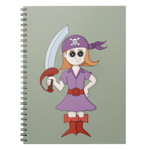 Pirate Girl Notitieboek