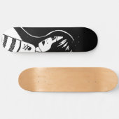 Pirate Girl Skateboard Deck (Horizontaal)