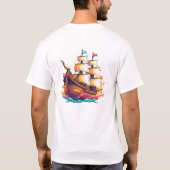 Pirate Girl T-shirt (Achterkant)