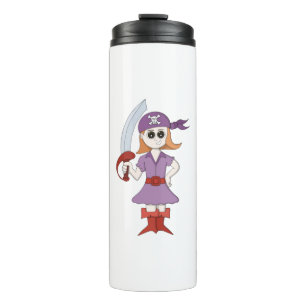 Pirate Girl Thermosbeker