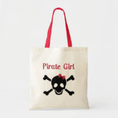 Pirate Girl Tote Bag (Voorkant)