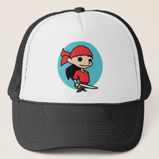Pirate Girl Trucker Pet