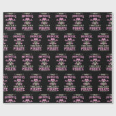 Pirate Girls Princess Cadeaupapier (Vlak)
