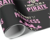 Pirate Girls Princess Cadeaupapier (Rol Hoek)