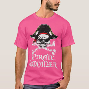 Pirate Godfather Family Halloween Costume T-shirt