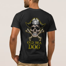Pirate GOLD OLD ZEE DOG T-shirt