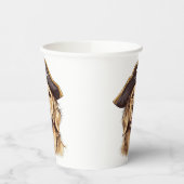 Pirate Golden Retriever Hond Schedel Papieren Bekers (Links)