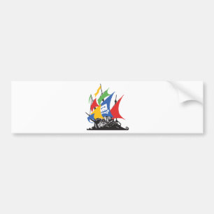 Pirate Google Bumpersticker