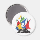Pirate Google Magnet (Voorkant / Achterkant)