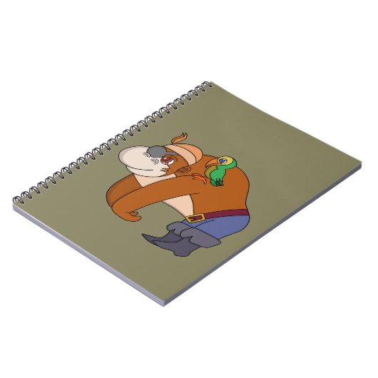 Pirate Gorilla Notitieboek (Linkerzijde)