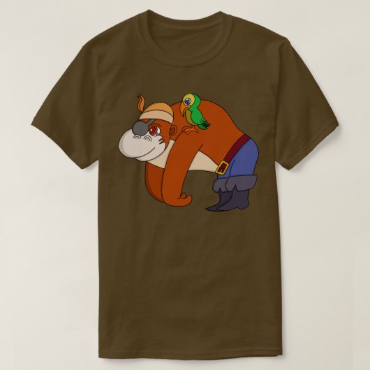 Pirate Gorilla T-shirt (Design voorkant)
