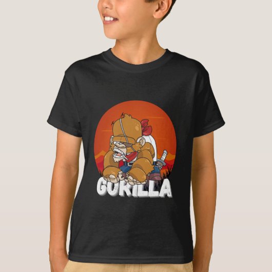 Pirate Gorilla T-shirt (Voorkant)