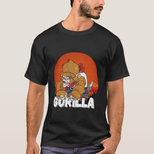 Pirate Gorilla T-shirt (Voorkant)