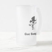 Pirate Got Swagger Matglas Bierpul (Voorkant rechts)