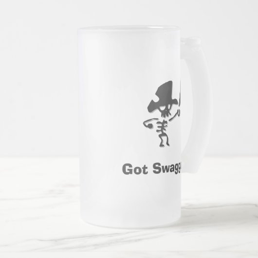 Pirate Got Swagger Matglas Bierpul (Voorkant rechts)