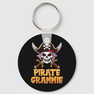Pirate Grammie Grappig Kapitein Oma Halloween Cos Sleutelhanger