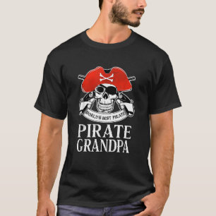 Pirate Grandpa's Beste Pirate ter Wereld T-shirt