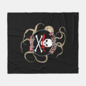 Pirate Groom Fleece Deken (Voorkant (Horizontaal))
