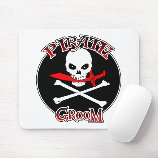 Pirate Groom Muismat (Met muis)