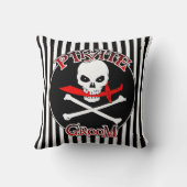 Pirate Groom Sierkussen (Achterkant)