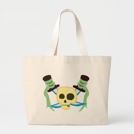 Pirate Grote Tote Bag (Voorkant)