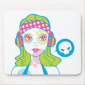 Pirate Gurl Mousepad Muismat (Voorkant)