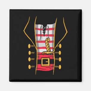 Pirate Halloween Kinder Costume 1 Magneet