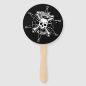 Pirate Hand Fan Handwaaier (Voorkant)