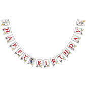 Pirate Happy Birthday Party Vlaggetjes (Alle)