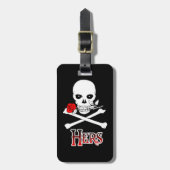 Pirate Hers Bagagelabel (Voorkant verticaal)