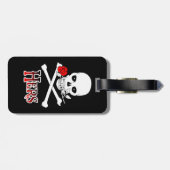 Pirate Hers Bagagelabel (Achterkant horizontaal)